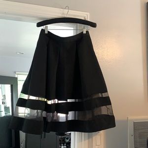 Like new black Express skirt